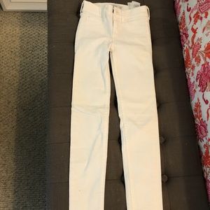 White Abercrombie kids jeans